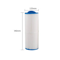 4 Pieces Washable Pleated Pool Filter Reusable Pool Filter for Spa