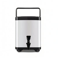 Beverage Dispenser with Spigot Double-Walled Thermal Bucket Non-Electric Insulated Jug for Catering, Buffets