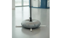 Gray Weighted Umbrella Base Bag Outdoor Accessory Valve