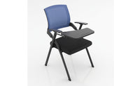 Folding Chair with Writing Foldable Armless Folding Chair Space-Saving Furniture for Students, Training Room, Classroom
