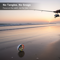 Premium 8-Strand PE Braided Fishing Line for Long Casting, Super Smooth & Abrasion Resistant