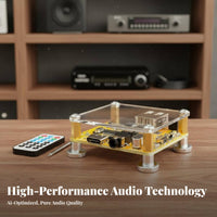 Bluetooth Audio adapter Board universal serial bus port & portable storage Card facilitate Bluetooth Audio electronic board high-fidelity Sound Quality Electronic Component for Hobbyists, Prototyping