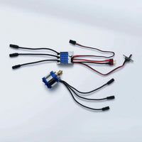 Brushless Motor with 2two to Three S Brushless Motor with Speed Controller 6V 2A BEC Power System for Rock Crawling