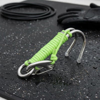 Double Underwater Hook Scuba Current Hook Glow in the Dark Stainless Steel Underwater Anchor for Underwater Photographers, Strong Currents