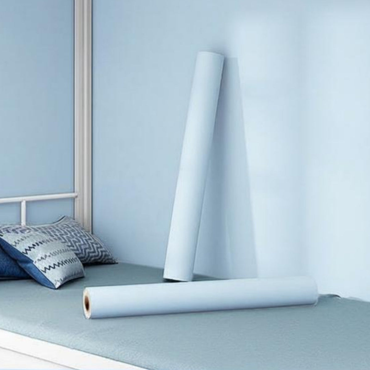 Pressure-Sensitive Waterproof PVC Wallpaper Matte Finish