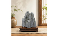 Decorative Rock Sculpture Irregular Faux Mineral Faceted Tabletop Decoration for Tea Room