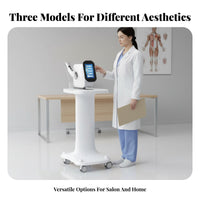 Cosmetic Instrument Trolley Sturdy Duty Spa Instrument Trolley Cosmetic Machine Stand 360° Rotating Wheels for Barbers