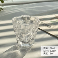 条纹冷萃玻璃壶ins透明密封瓶果酒甜酒咖啡瓶随手小酒瓶分装容器