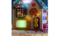 Multifunctional Busy House Toy Carry Handle Birdhouse Activity Toy Activity Toy ABS Plastic Sensory Activity House Fine Motor for Babies, Toddlers, Home Play