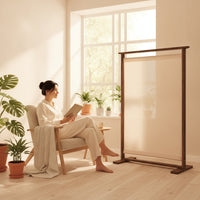 Chinese design Single-Panel Standing Screen Minimalist Design Room partitionr meditative-Inspired Space Partition Freestanding for Tea aficionados, Apartment Dwellers, Interior Designers, Entryway, Bedroom, Restaurant, Virtual Meetings