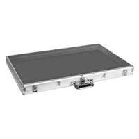 Aluminum Trading Card Case Large Capacity Aluminum  Card Holder Lockable for Tournaments