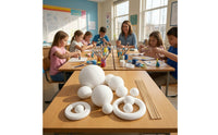 Solar System Model Kit DIY Solar Model Set Easy to Color Toy for Kids, Teachers