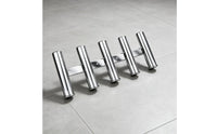 Boat Fishing Rod Holder Heavy Duty 5-Tube Fishing Rod Holder No Sharp Edges for Anglers, Yacht, Marine
