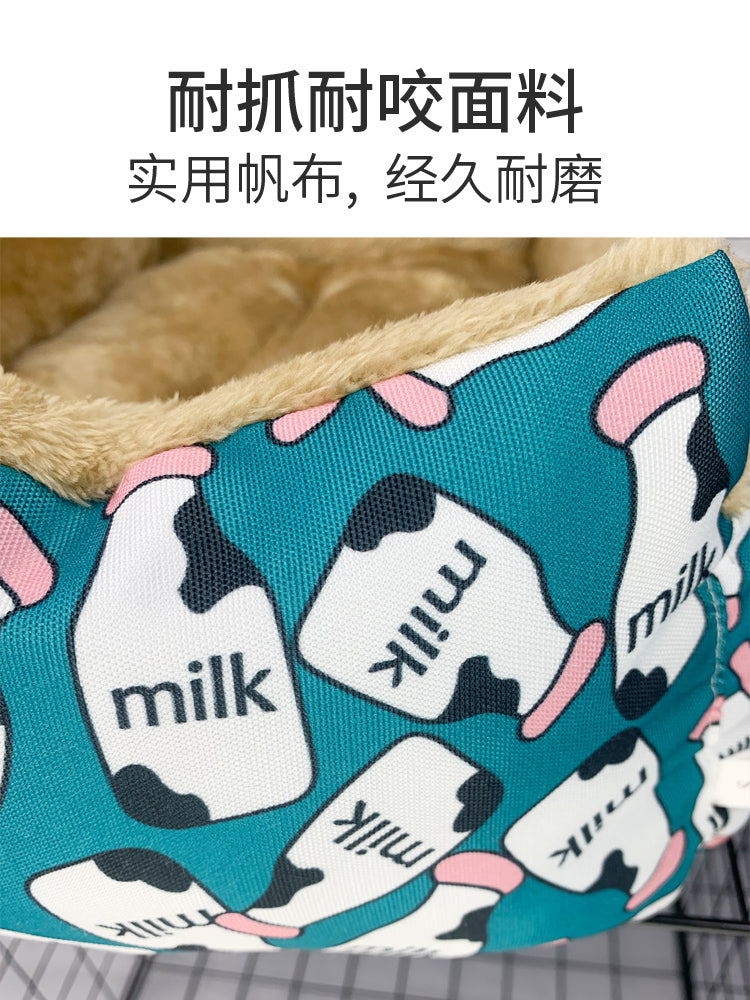猫窝冬季保暖猫笼子内挂窝四季通用宠物狗窝加厚防寒两用猫咪吊床
