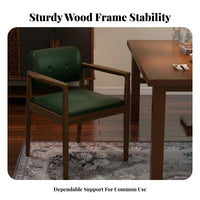 Durable Wood Frame Woven Seat Side Chair Ergonomic rear supportrest Dining Seating adaptable Use Household Furniture Comfortable for Apartment Dwellers, Interior Decorators, Restaurant, Bedroom