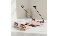 Pilates Reformer Board Adjustable Resistance Pilates Sliding Board Foldable Design Core Exercise Slider for Gym