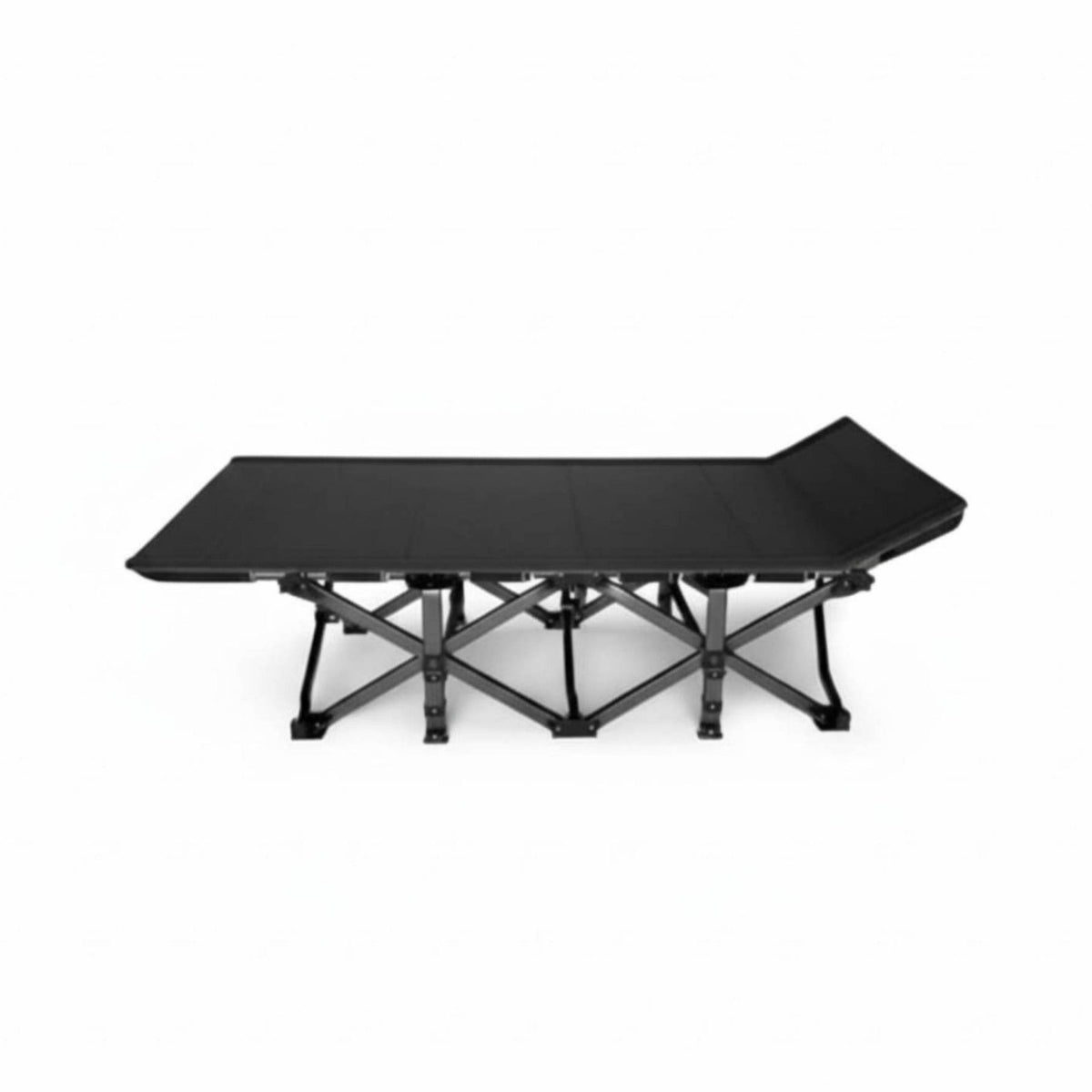 Foldable Design Adjustable Folding Cot Space-Saving Adjustable Reclining Cot Multi-Functional Nap Bed sturdy Duty Frame for Office Workers, Caregivers, Hospital, Travel, Camping, Garden