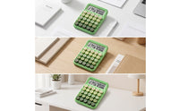 Desktop Calculator Tilted Screen Electronic Calculator Electronics Big-Button Portable for Office Workers, Classroom, Dorm Room