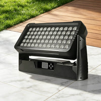 Waterproof LED Floodlight IP65 Outdoor Floodlight High-Brightness Flood Light with Bracket Mount Heavy-Duty for Stage, Park