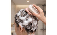 Compact Foaming Shampoo Brush Portable Head Massager Brush Lightweight Electric Scalp Massager Ergonomic for Shower