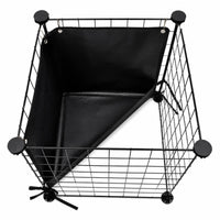 Hay Feeder Pouch Easy-to-Clean Hay Bag with Grommets Water-Resistant for Small Pets, Guinea Pigs, Small Herbivore Cage, Pet Enclosure