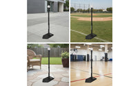 Stable Batting Tee with Weighted Base Sturdy Adjustable Batting Tee Long-Lasting Portable for Batter