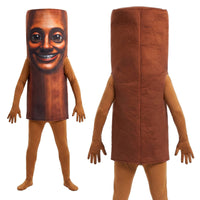 Two-Piece Character Costume Zippered Cosplay Outfit Full-Length Costume with Jumpsuit Cute for Boys, Halloween, School Performances