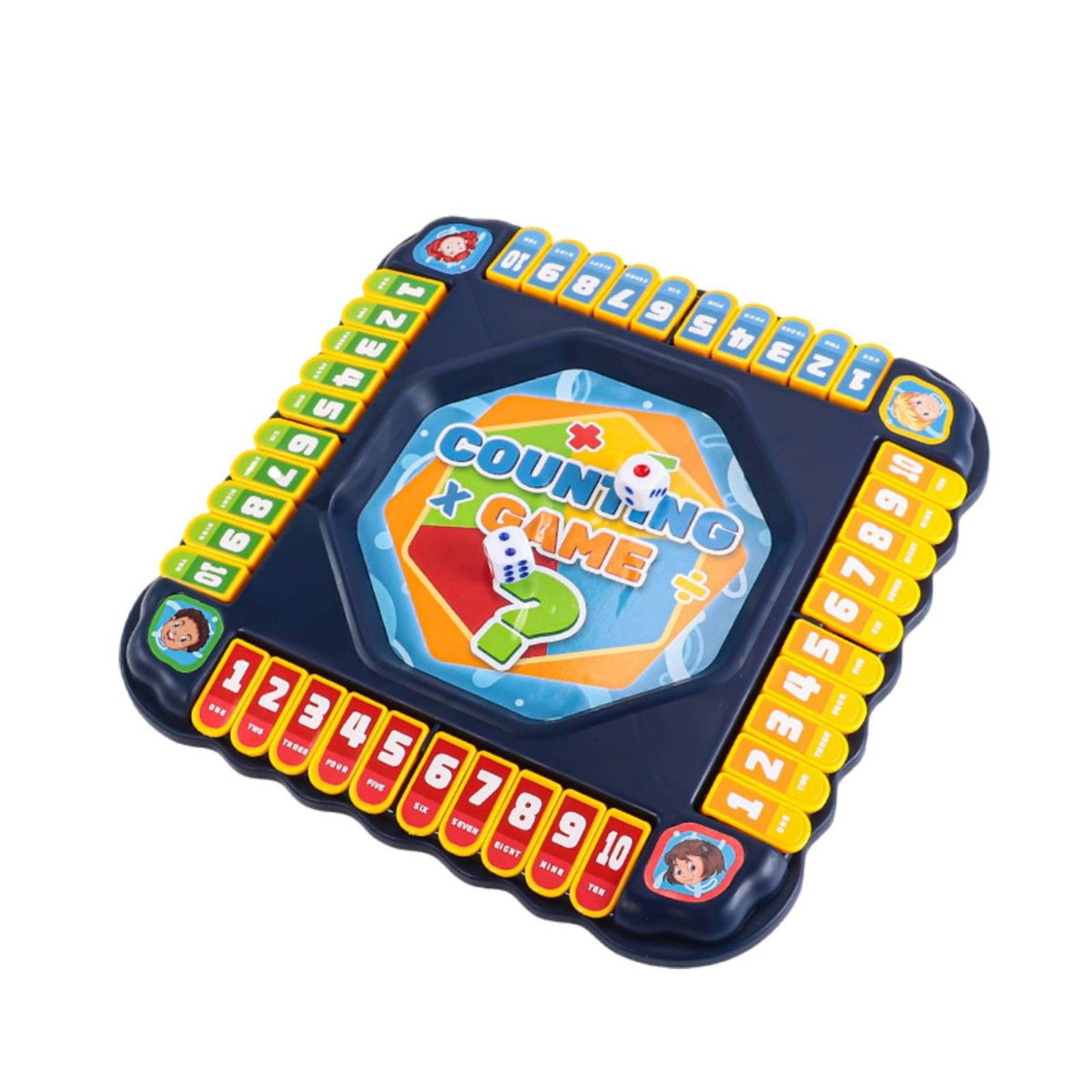 Educational Kids Math Board Game Brain Training Math Board Game for 3-6 Year Olds