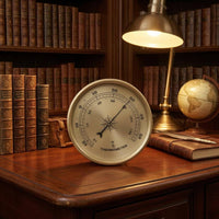 Round Analog Thermometer Decorative Measuring Device