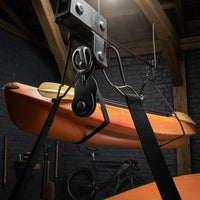 Hanging Straps Pulley Lift Rack Mounting Brackets Garage Bike Lift 30 Kg Capacity Bike Hoist Heavy Duty
