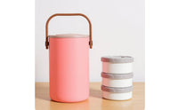 Multi-Layer Insulated Food Container  Stainless Steel Lunch Box Easy to Clean Stackable Thermal Lunch Box for Office Workers, School