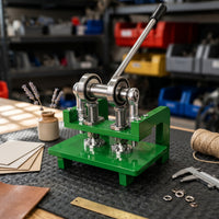 Manual Die Cutter Stable Base Textile Cutting Machine Heavy Duty Industrial Tool for Factory