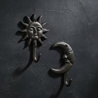 Cast Iron Wall Hook Farmhouse Decorative Hook Hard-Wearing Construction for Hallway