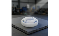 Pool Cleaner Tire Ribbed Pattern Replacement Cleaner Tire Set Easy to Install