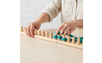 Beginner-Friendly Adjustable Knitting Loom Easy to Use DIY Loom Kit Long-Lasting Wood Construction Adjustable Blanket Creator Reusable for Beginners, Adults, Kids, Home Decor, Gift Making