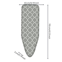 Heat-Resistant Replacement Ironing Board Cover Padded Ironing Board Cover with Drawstring Thickened Household Item Cotton for Laundry Room, Home