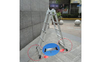 2 Pieces Ladder Balance Bar Enhanced Stability Ladder Base Support
