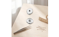 Sterling Silver Earring Backs Low-Profile Earring Backs with Push-on Clasp Fastener Comfortable Jewelry Shiny for Women