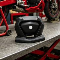 Motorcycle Passenger Backrest Padded Motorcycle Back Cushion Pad Curved Passenger Backrest