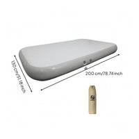 Smooth Surface Double Air Mattress Storage Bag Inflatable Mattress Bedding