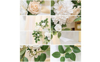 Artificial Flower Garland Draping Faux Floral Garland Realistic Hanging Flowers for Brides, Florists, Wedding Arch, Doorway, Backdrop