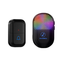 4 Volume Levels Wireless Entry Chime Set Memory Function Entry Chime Receiver and Transmitter 95 dB Wireless Chime Set Indicator Light