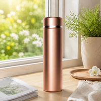 316 Stainless Steel Smart Temperature Display Thermos with Tea Infuser for Car and Business