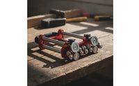 Sheet Metal Bender Bench-Top Edge Forming Tool Quick-Rolling Bender for Workshop, Roofing