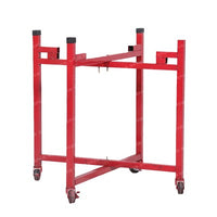 舞蹈课房打节奏鼓乐器教室教学老师牛皮大红上课专用表演道具鼓架