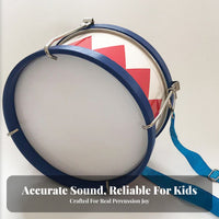 Easy to Play Children's Snare Drum Improves Hand-Eye Coordination Early Education Music Toy Safe Materials for Toddlers, Preschool, Playroom