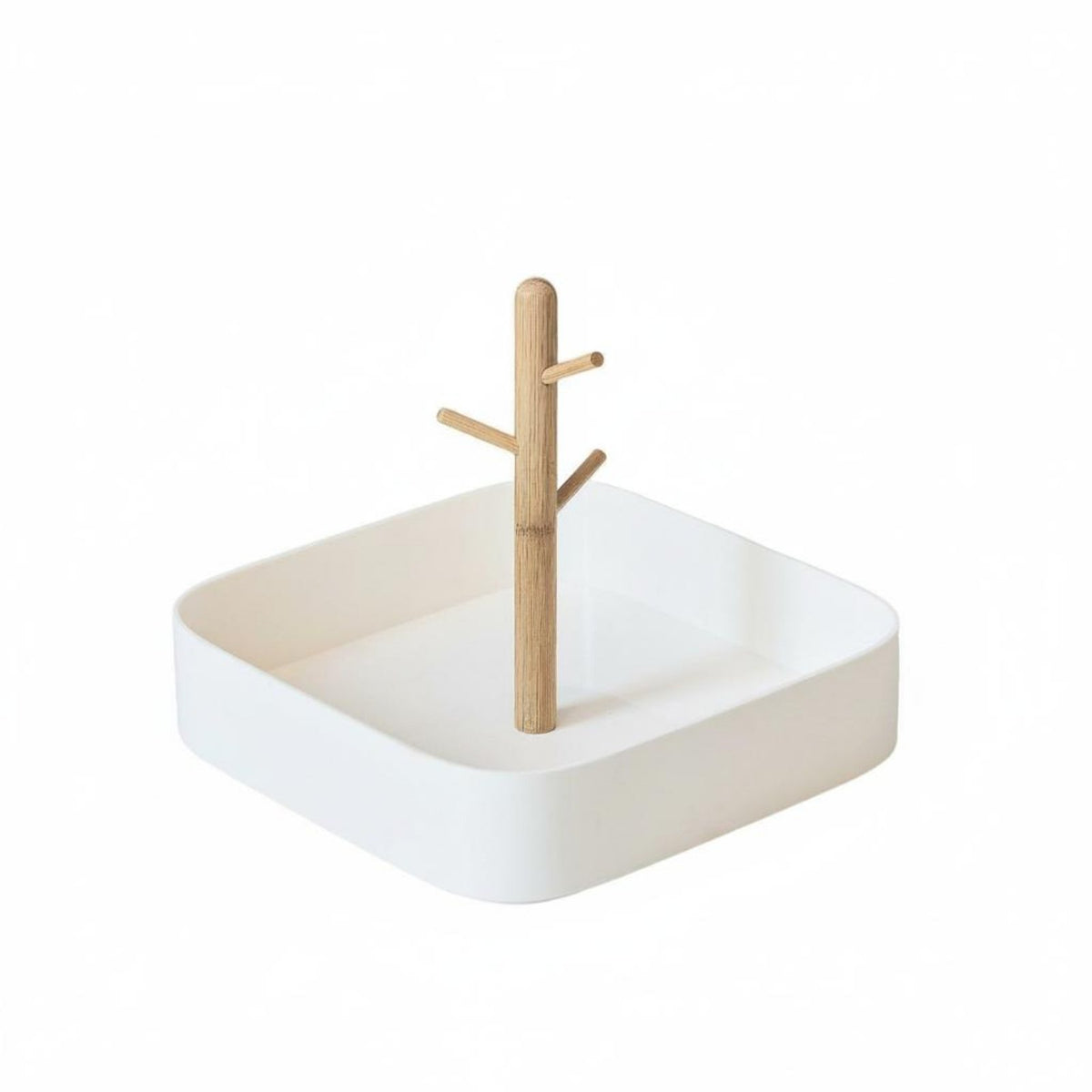 Key Holder Tray Multifunctional Vanity Tray Desktop Storage Organizer for Office