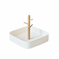 Key Holder Tray Multifunctional Vanity Tray Desktop Storage Organizer for Office
