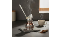 Vintage Design Hand-Engraved Copper Cezve Handmade Turkish Coffee Pot Collectible Copper Cezve Handmade for Collectors, Gift, Home Decor