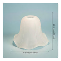 Multiple Styles Available Glass Lampshade Heat Resistant Frosted Glass Light Cover Modern Aesthetic Replacement Lamp Shade Elegant Design